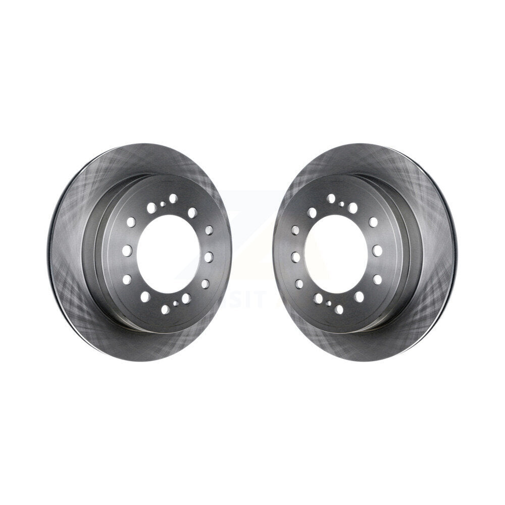Disc Brake Rotors Rear Pair For Toyota 4Runner Lexus GX460 FJ Cruiser
