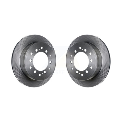 Disc Brake Rotors Rear Pair For Toyota 4Runner Lexus GX460 FJ Cruiser