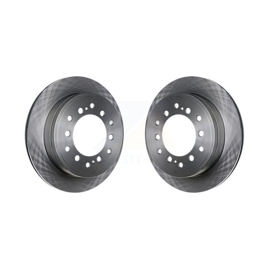 Disc Brake Rotors Rear Pair For Toyota 4Runner Lexus GX460 FJ Cruiser
