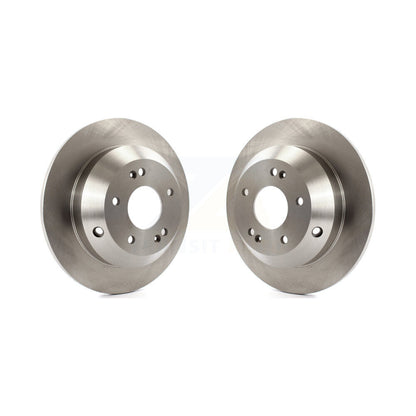 Disc Brake Rotors Rear Pair For Hyundai Kia Sorento Santa Fe Sport Sedona XL