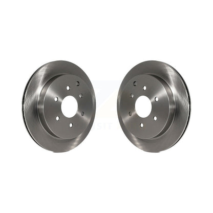 Disc Brake Rotors Rear Pair For INFINITI QX80 Nissan Armada QX56