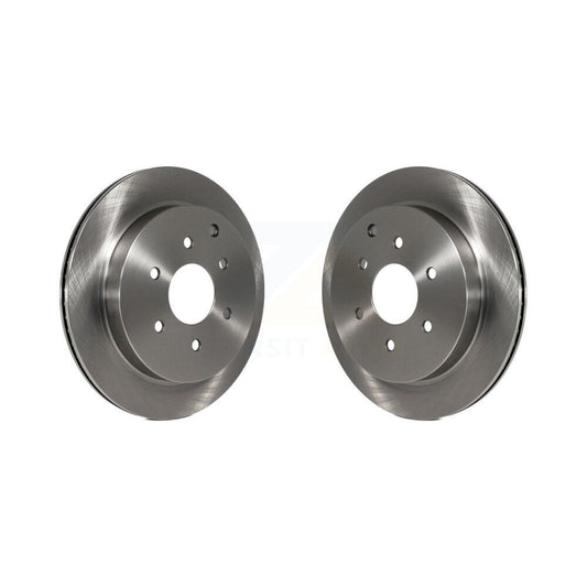 Disc Brake Rotors Rear Pair For INFINITI QX80 Nissan Armada QX56