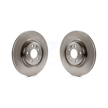 Brake Rotor Rear Pair For Audi Q5 Porsche Macan A4 Quattro S5 SQ5 Q7 A5 S4 A6 A7