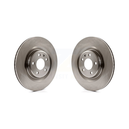 Brake Rotor Rear Pair For Audi Q5 Porsche Macan A4 Quattro S5 SQ5 Q7 A5 S4 A6 A7