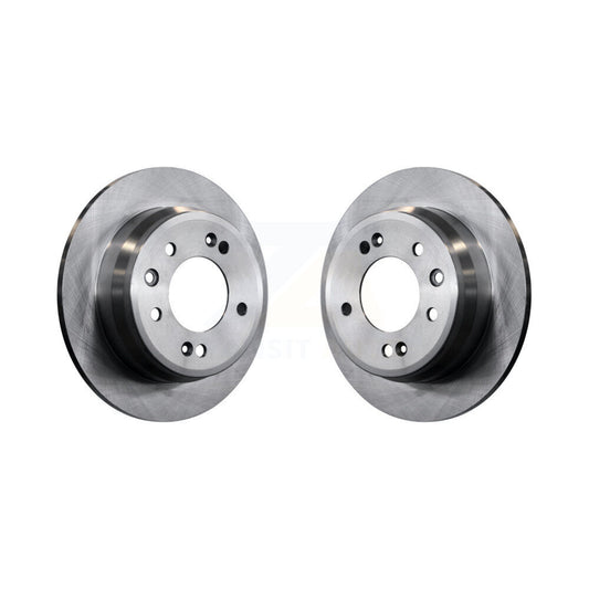 Disc Brake Rotors Rear Pair For Hyundai Elantra Tucson Kia Sportage