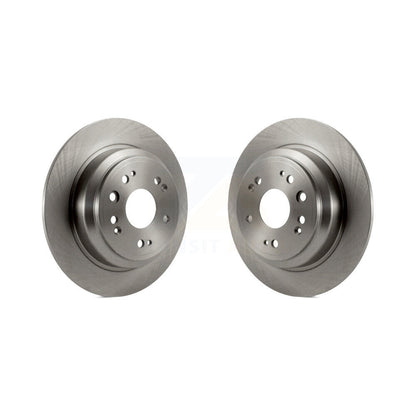 Disc Brake Rotors Rear Pair For Honda Accord Crosstour