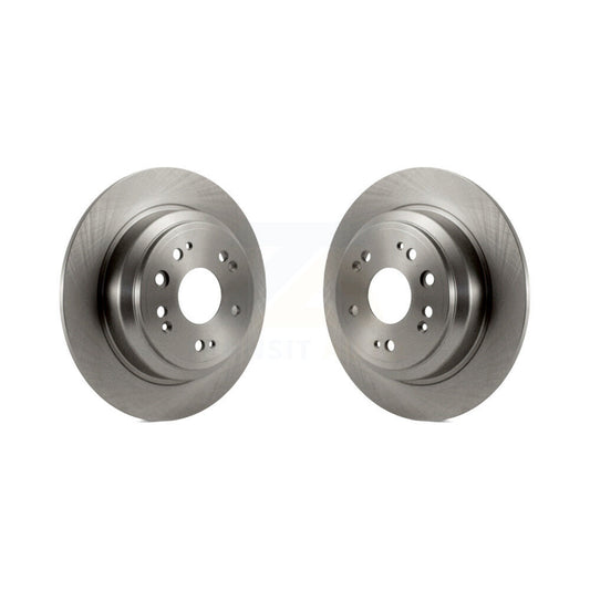 Disc Brake Rotors Rear Pair For Honda Accord Crosstour