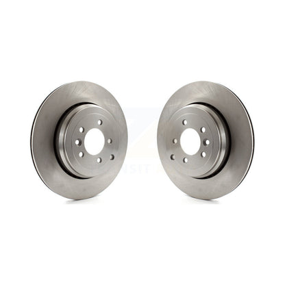 Disc Brake Rotors Rear Pair For 2010-2013 Land Rover Range Sport Supercharged