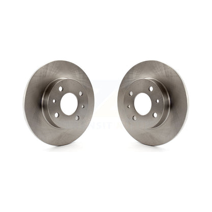 Disc Brake Rotors Rear Pair For Fiat 500