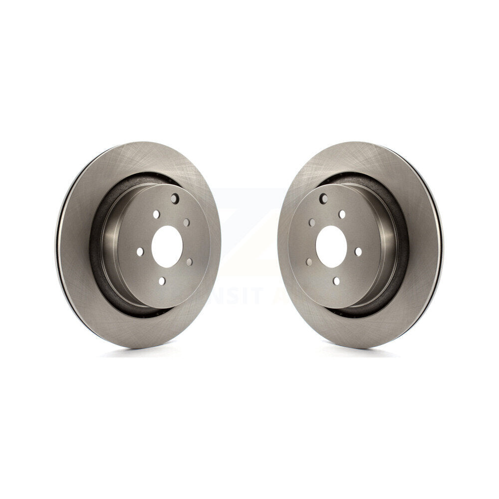 Disc Brake Rotors Rear Pair For INFINITI Q50 Q60 M37 FX50 QX70 Q70 Q70L M56 M35h