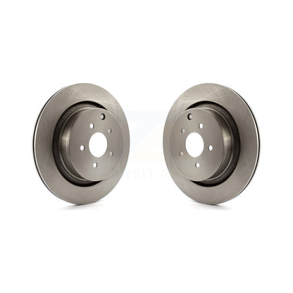 Disc Brake Rotors Rear Pair For INFINITI Q50 Q60 M37 FX50 QX70 Q70 Q70L M56 M35h