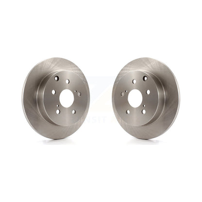 Disc Brake Rotors Rear Pair For Toyota Prius V Mirai