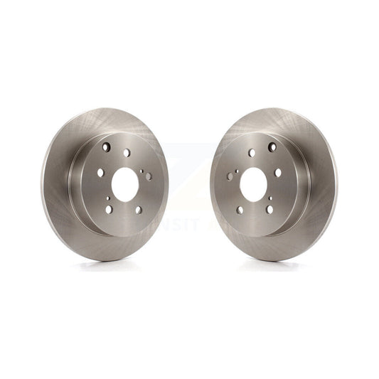 Disc Brake Rotors Rear Pair For Toyota Prius V Mirai