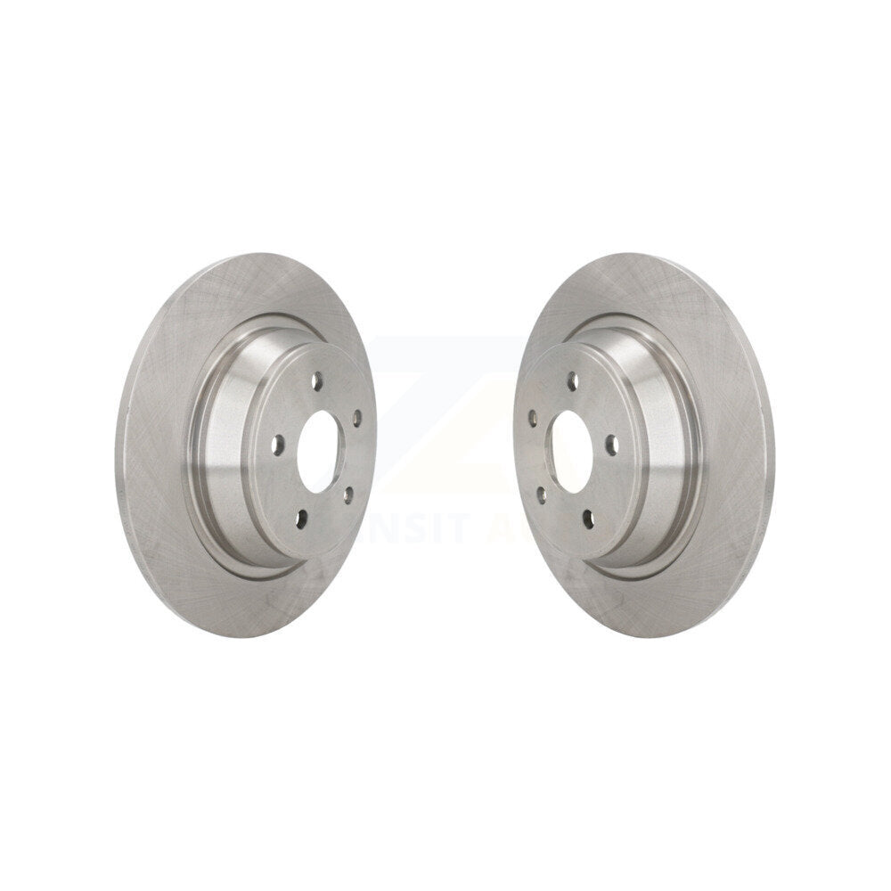 Disc Brake Rotors Rear Pair For 2012-2015 Land Rover Range Evoque