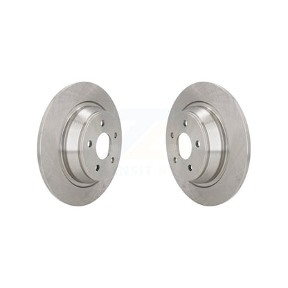 Disc Brake Rotors Rear Pair For 2012-2015 Land Rover Range Evoque