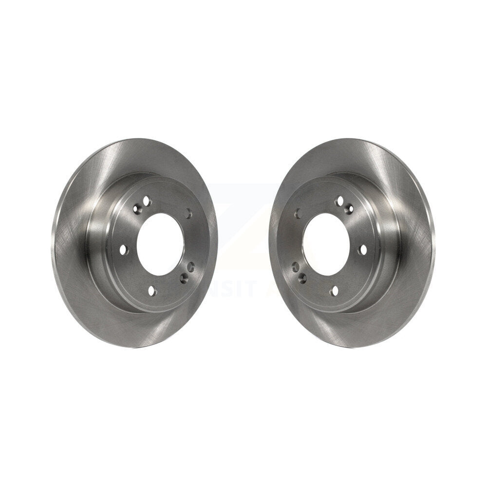 Brake Rotors Rear Pair For Hyundai Elantra Kia Kona Forte Soul GT Seltos Venue