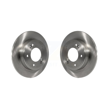 Brake Rotors Rear Pair For Hyundai Elantra Kia Kona Forte Soul GT Seltos Venue
