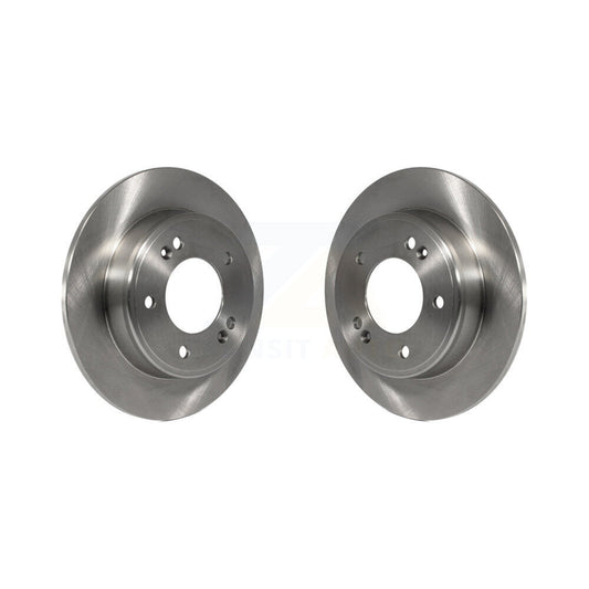 Brake Rotors Rear Pair For Hyundai Elantra Kia Kona Forte Soul GT Seltos Venue