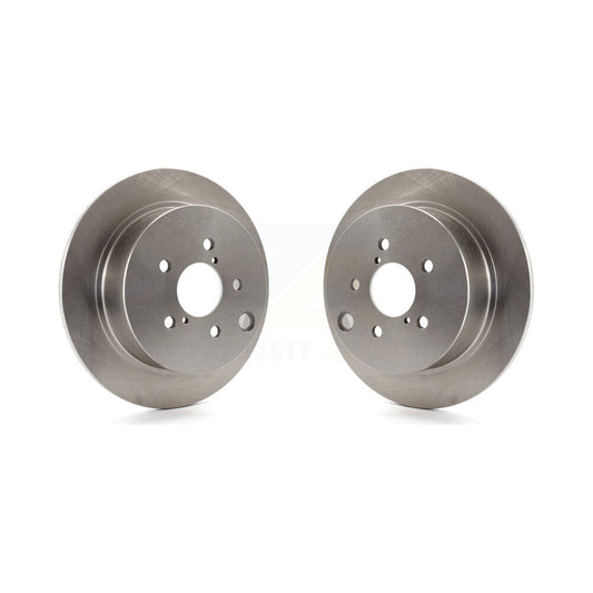 Disc Brake Rotors Rear Pair For Subaru Crosstrek Impreza Forester XV