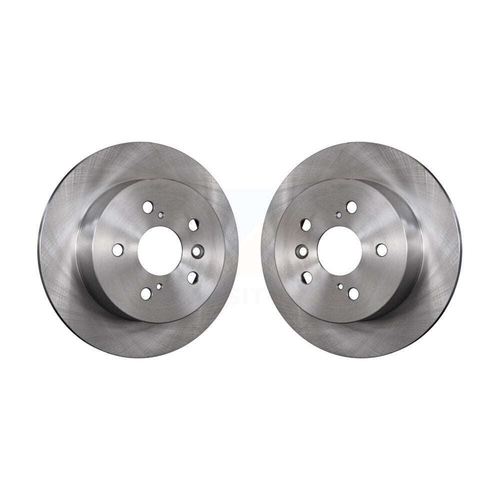 Disc Brake Rotors Rear Pair For Toyota Camry Lexus ES350 Avalon ES300h