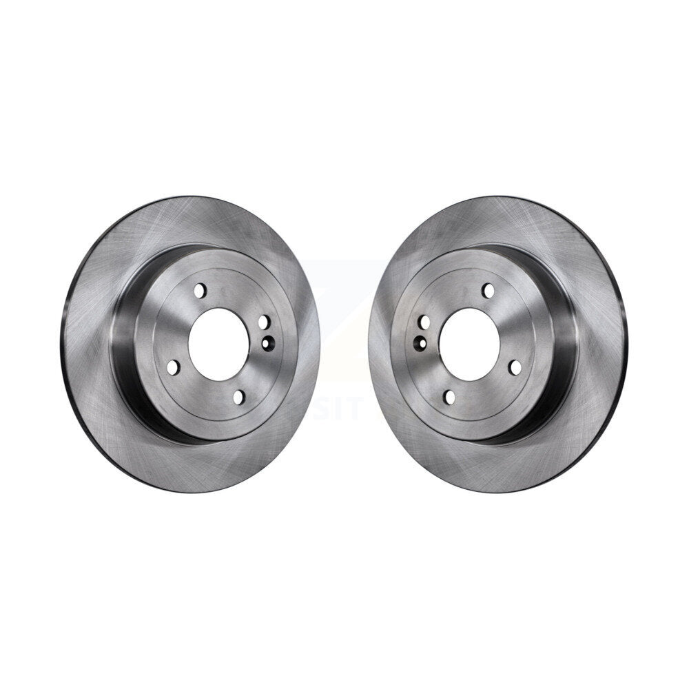 Disc Brake Rotors Rear Pair For Hyundai Accent Kia Rio