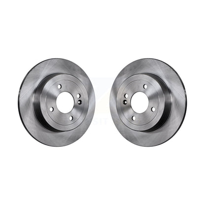 Disc Brake Rotors Rear Pair For Hyundai Accent Kia Rio