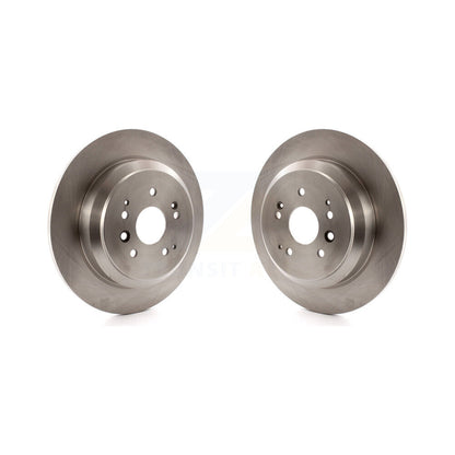 Disc Brake Rotors Rear Pair For 2014-2016 Acura MDX