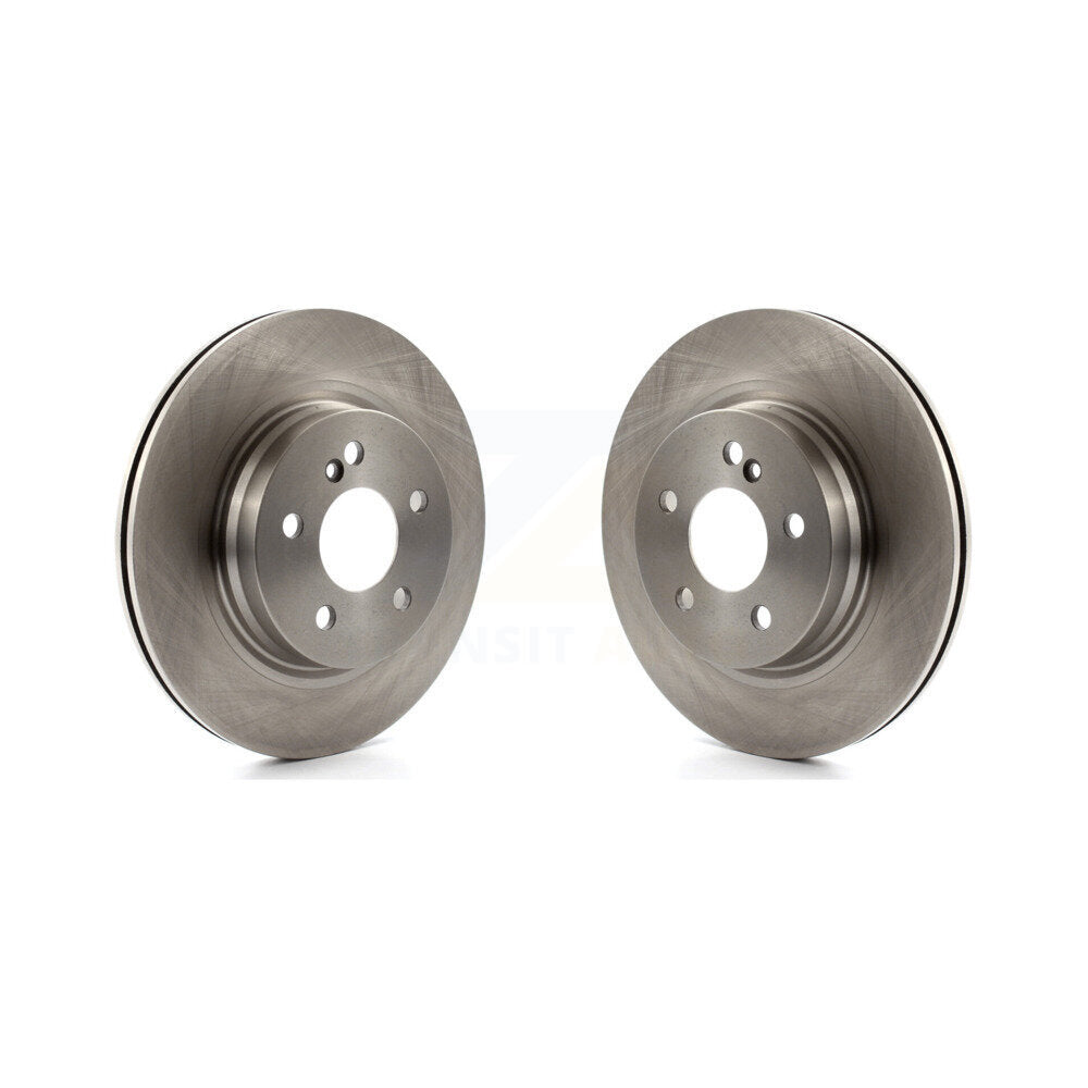 Disc Brake Rotors Rear Pair For Mercedes-Benz C300 C350 E350 C250 E550 E300