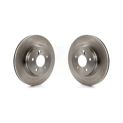 Disc Brake Rotors Rear Pair For Mercedes-Benz C300 C350 E350 C250 E550 E300