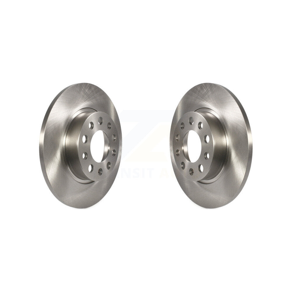 Disc Brake Rotors Rear Pair For Jeep Compass Renegade Dodge Hornet Fiat 500X