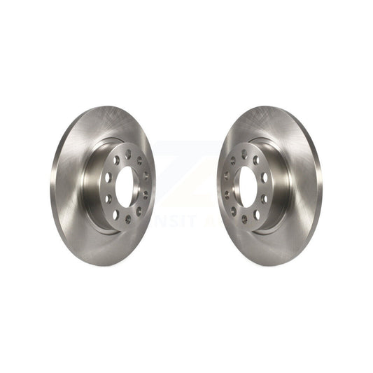 Disc Brake Rotors Rear Pair For Jeep Compass Renegade Dodge Hornet Fiat 500X