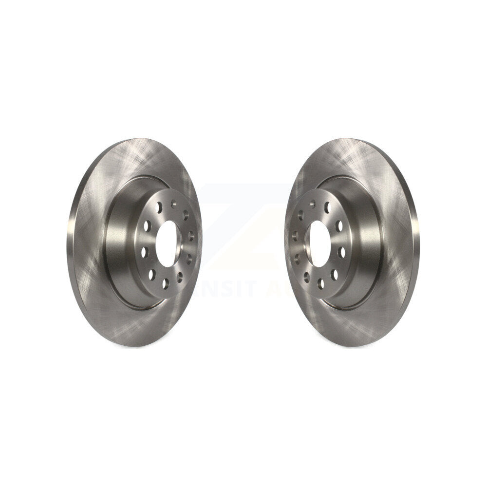 Disc Brake Rotors Rear Pair For Volkswagen Tiguan Jetta Audi Q3 Quattro TT