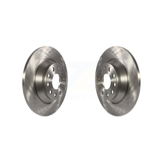 Disc Brake Rotors Rear Pair For Volkswagen Tiguan Jetta Audi Q3 Quattro TT