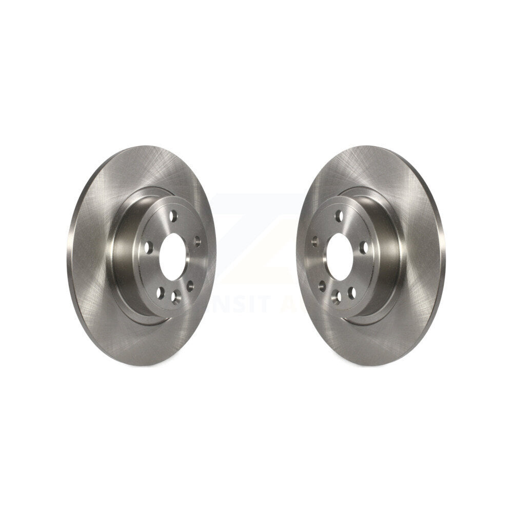 Disc Brake Rotors Rear Pair For Land Rover Discovery Sport Jaguar E-Pace