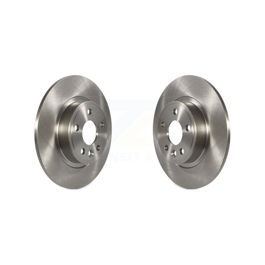 Disc Brake Rotors Rear Pair For Land Rover Discovery Sport Jaguar E-Pace