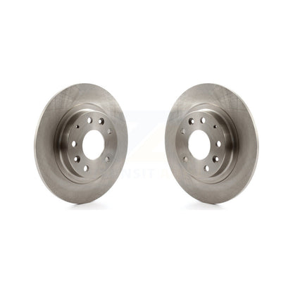 Disc Brake Rotors Rear Pair For 2016-2018 Mazda CX-3