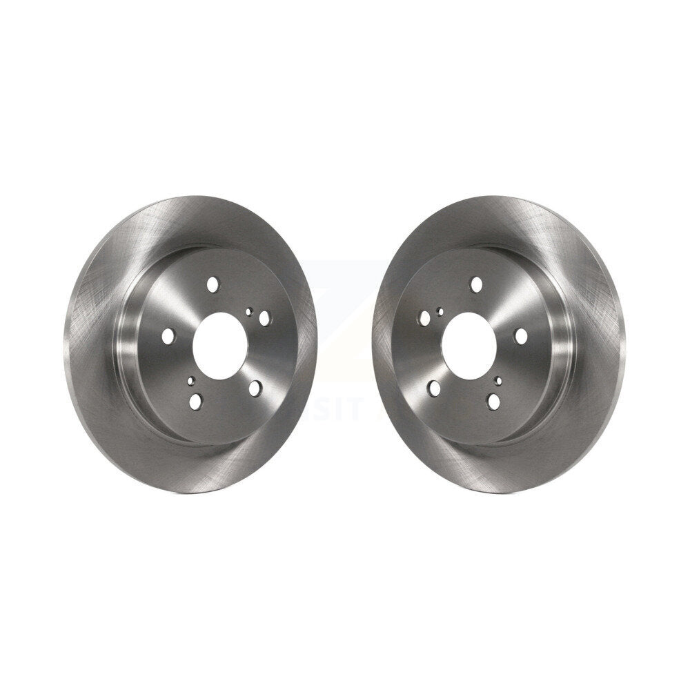 Brake Rotor Rear Pair For Toyota RAV4 Camry Lexus Corolla Cross C-HR NX300 Venza