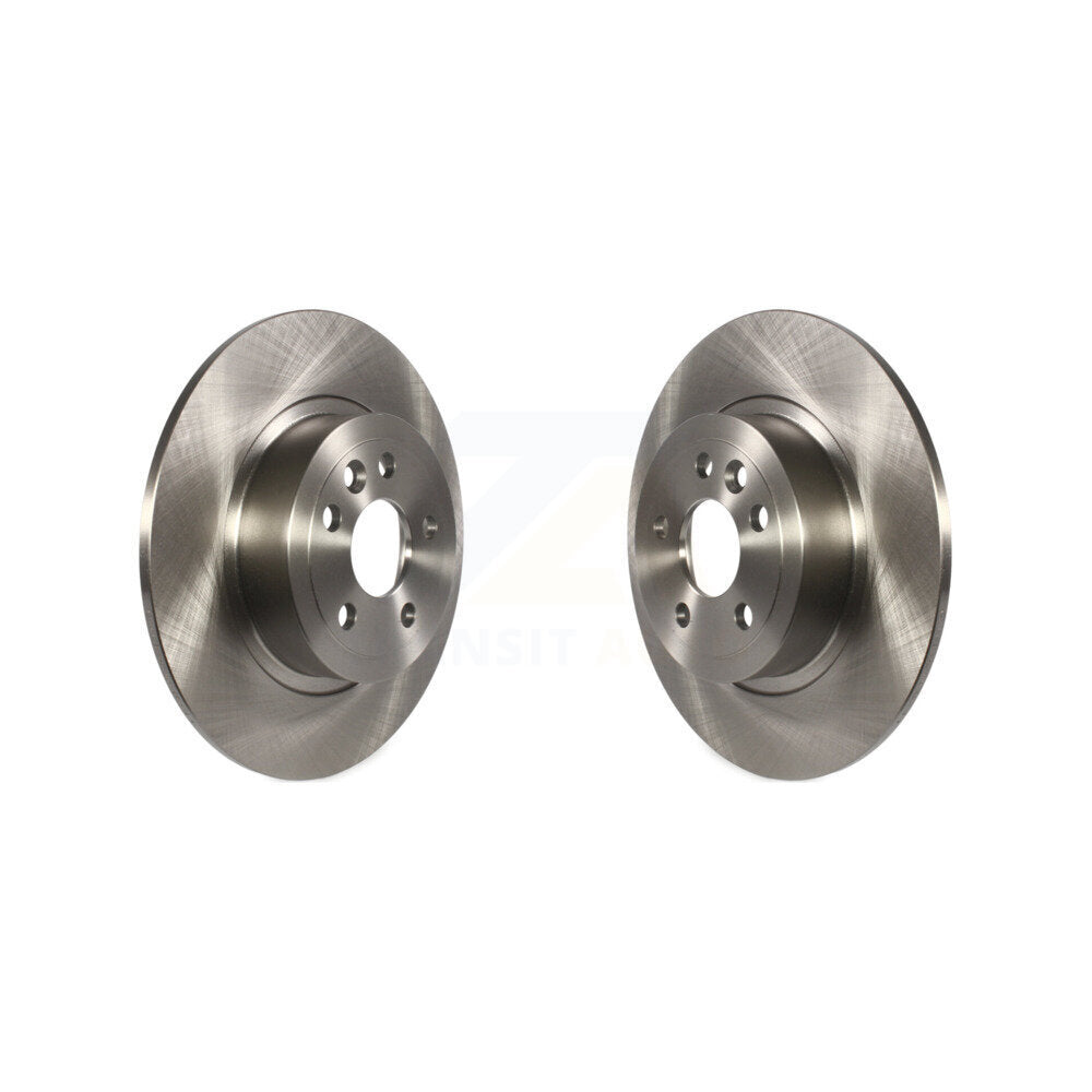 Disc Brake Rotors Rear Pair For 2016-2019 Land Rover Range Evoque