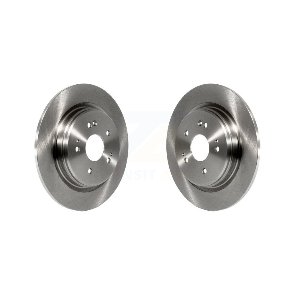 Disc Brake Rotors Rear Pair For Honda CR-V Acura TLX