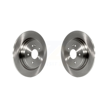 Disc Brake Rotors Rear Pair For Honda CR-V Acura TLX