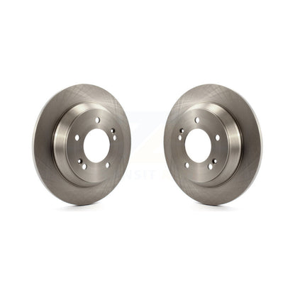 Disc Brake Rotors Rear Pair For 2014-2017 Kia Rondo