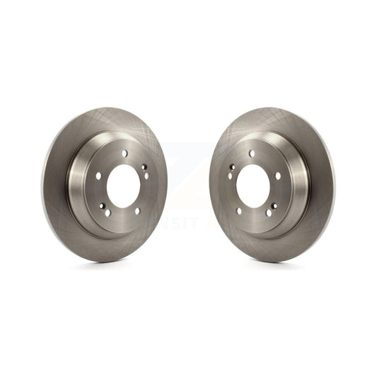Disc Brake Rotors Rear Pair For 2014-2017 Kia Rondo