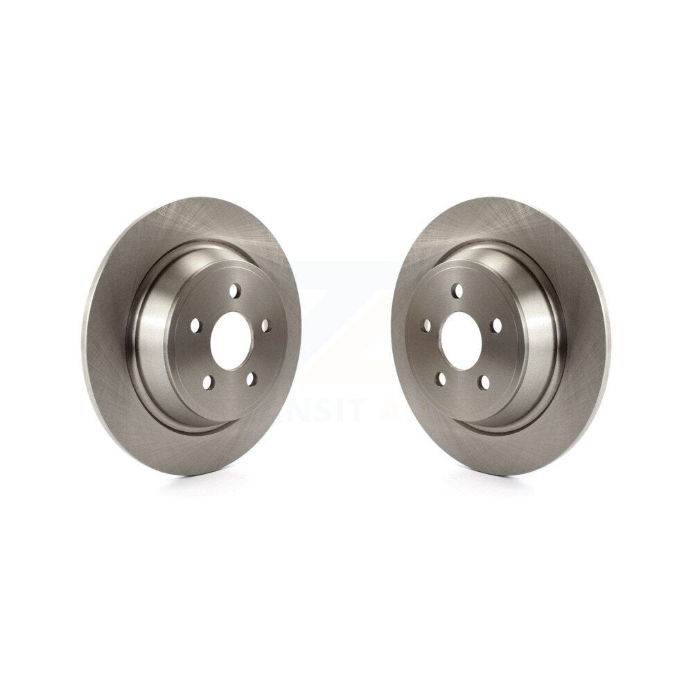 Brake Rotors Rear Pair For Ford Edge Fusion Lincoln Nautilus MKX MKZ Continental