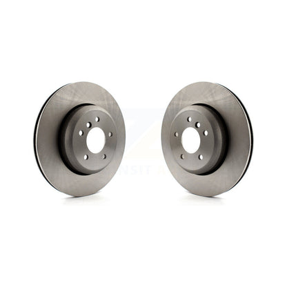 Disc Brake Rotors Rear Pair For BMW 650i 645Ci 550i 545i 535i