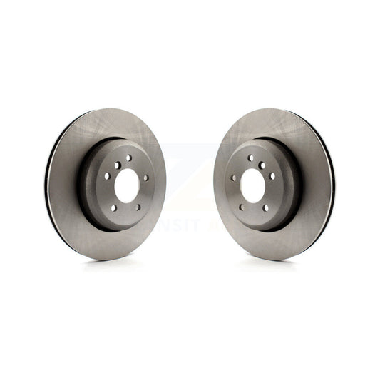 Disc Brake Rotors Rear Pair For BMW 650i 645Ci 550i 545i 535i