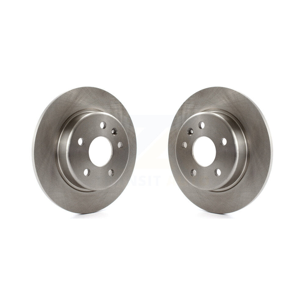 Disc Brake Rotors Rear Pair For Chevrolet Cruze Bolt EV EUV Volt