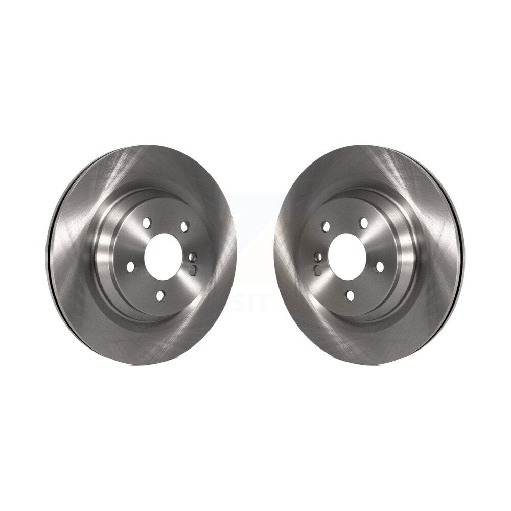 Brake Rotors Rear Pair For Mercedes-Benz S550 S450 SL550 CL550 S350 S400 S600