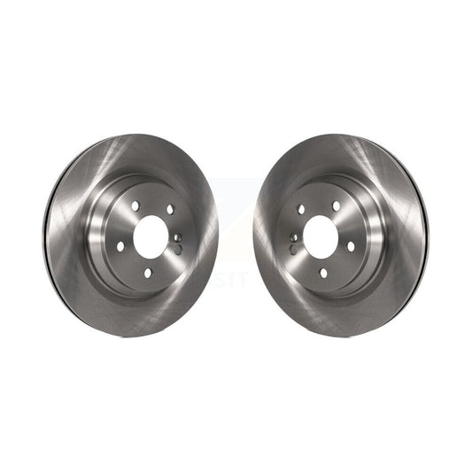 Brake Rotors Rear Pair For Mercedes-Benz S550 S450 SL550 CL550 S350 S400 S600