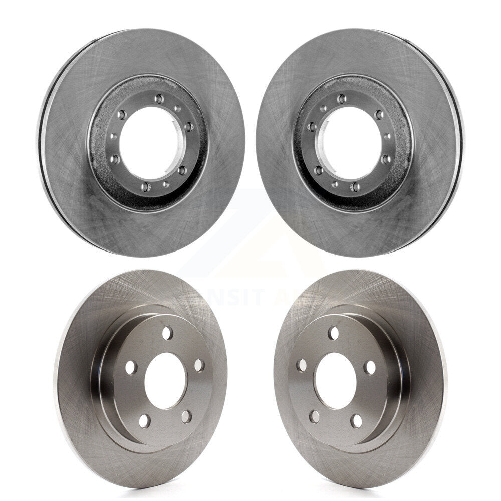Disc Brake Rotors Front Rear Kit For 2000-2005 Buick LeSabre Pontiac Bonneville