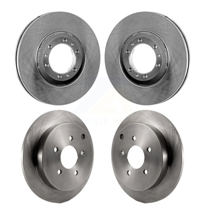 Brake Rotors Front Rear Kit For 02-04 Pontiac Montana FWD with Disc rear brakes